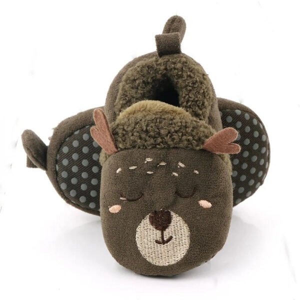 Adorable Knit Baby Slippers