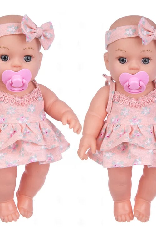 Soft Touch Reborn Baby Doll – Removable Hairdress & Clothes