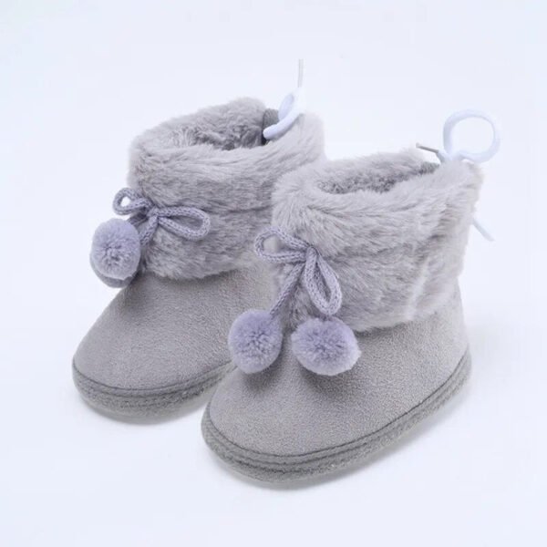 Baywell Furry Winter Snow Boots