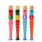 Colorful Wooden Flute & Trumpet Set