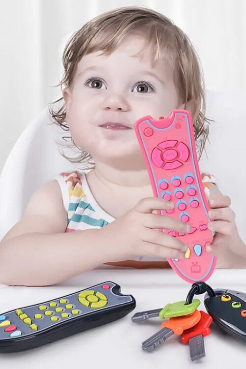 Baby’s Learning Toy Set – Phone, TV Remote & Car Keys