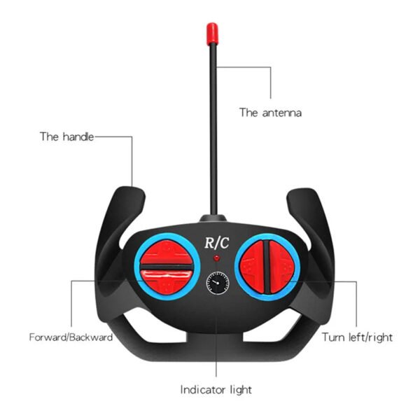 2.4G High-Speed RC Car with LED