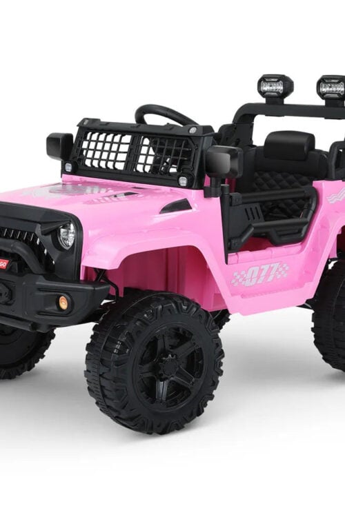 12V Electric Off-Road Car for Kids – Ride-On with Music