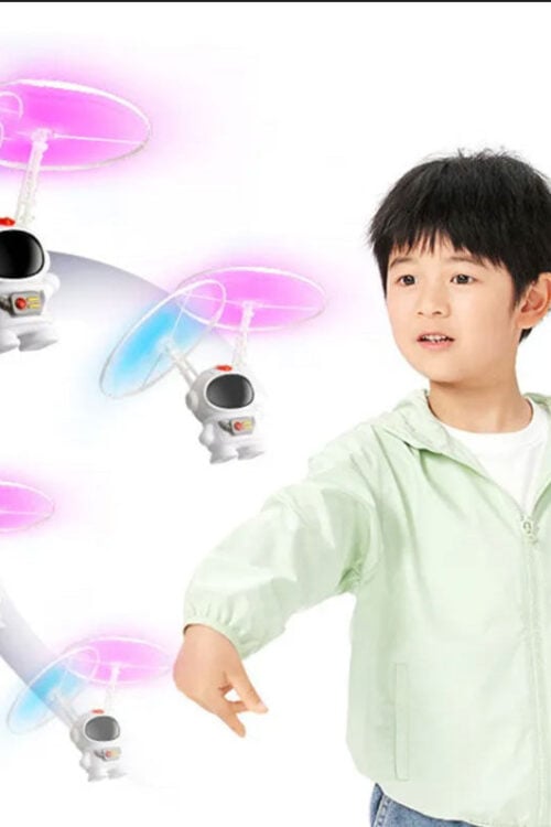 Hand-Controlled Astronaut Drone: Interactive Outdoor Toy