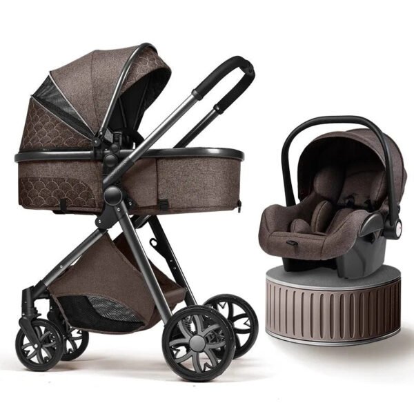 Multi-functional 3-in-1 Baby Stroller