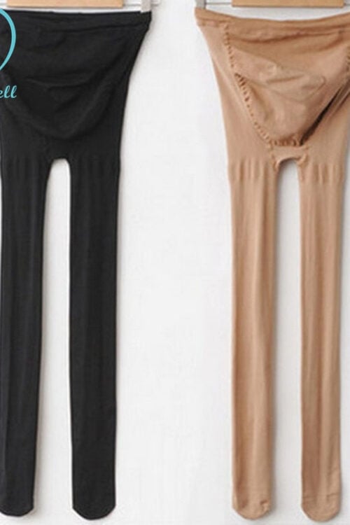 Maternity Belly Legging Elastic Strap Adjust Stocking Autumn Tights Clothes