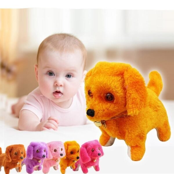 Music Light Cute Robot Dog Electronic Walking Pet Dog - Baby Toys