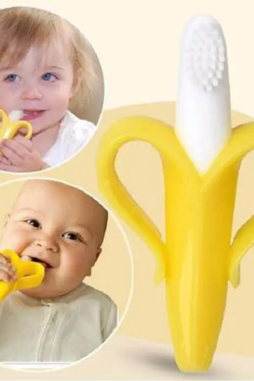 Safe Baby Banana Teether Toys