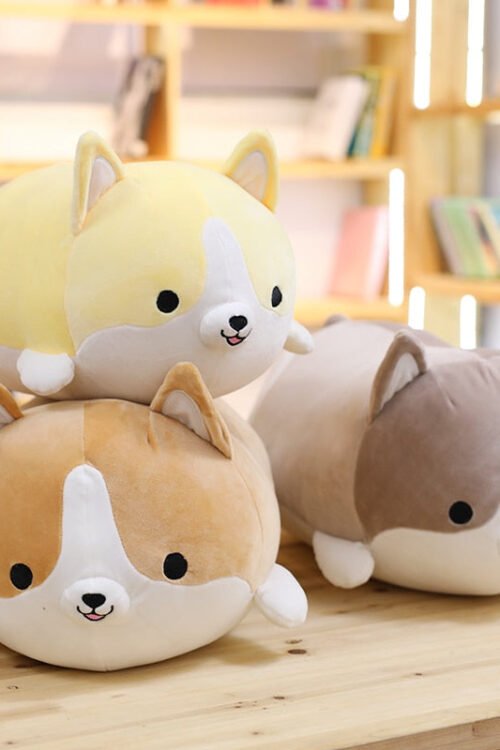 Squishy Corgi Plush Pillow