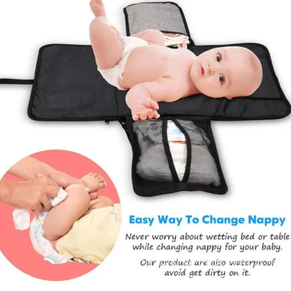 New 3 In 1 Waterproof Portable Baby Diaper - Baby Accessories