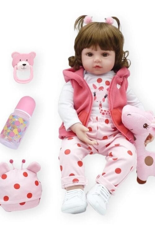 47cm soft silicone reborn toddler baby dolls