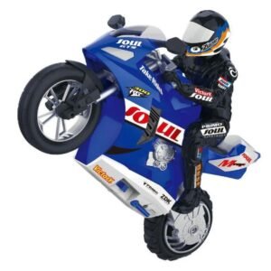 HC-802 Mini 1-6 RC Motorcycle, Self-Balanced Stunt Car for Kids